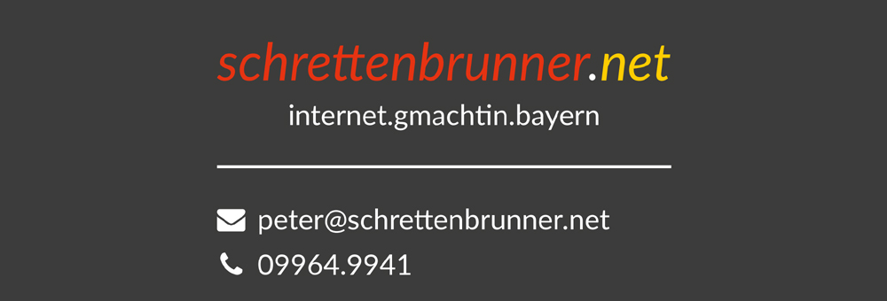 Das Logo von Peter Schrettenbrunner - Programmierung - Hosting - Administration ::: INTERNET.gmachtin.bayern