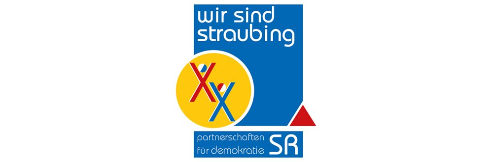 Das Logo vom Bündnis WIR SIND STRAUBING - Partnerschaften für Demokratie